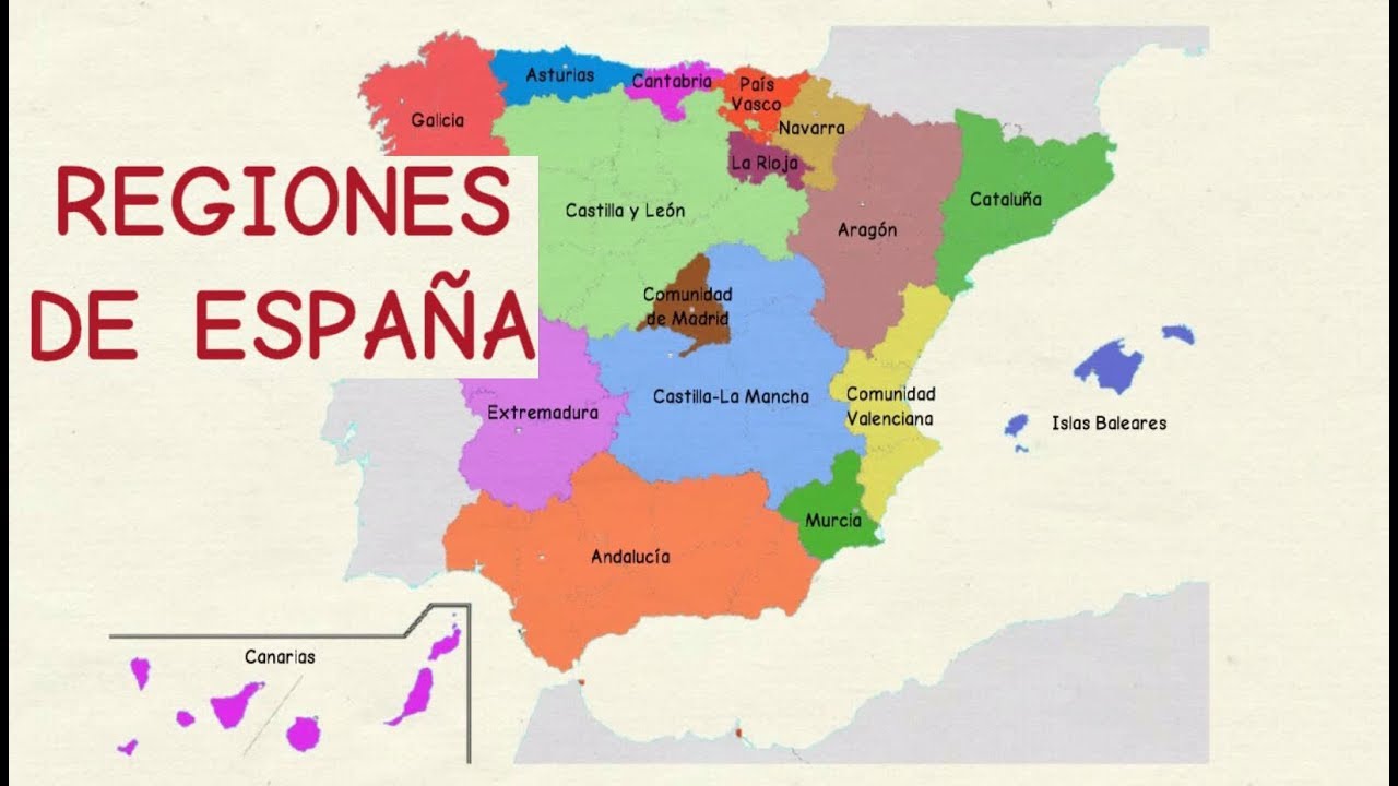 comunidades autonomas de españa y sus capitales