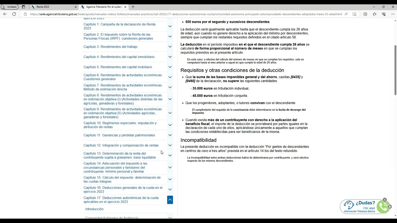 deduccion 300 euros por hijo asturias