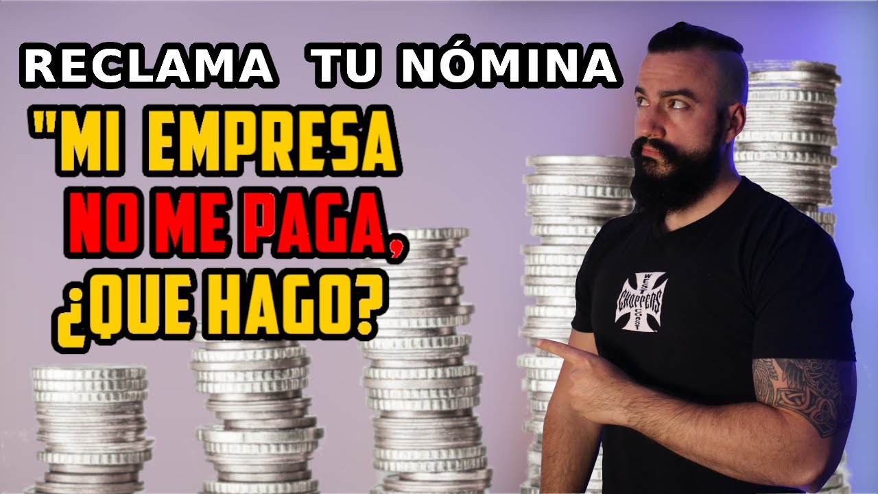 he firmado la nomina pero no me han pagado