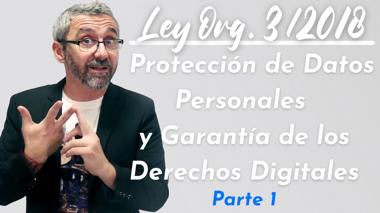 ley de protección de datos de carácter personal