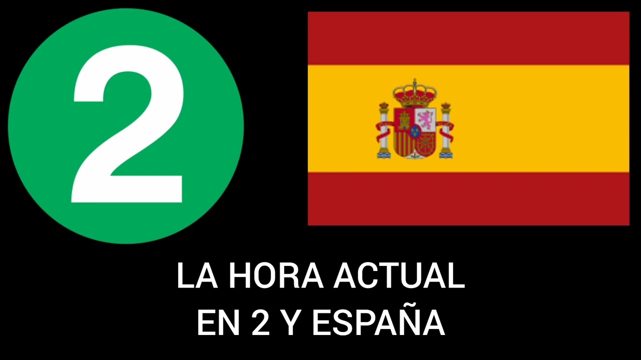 qué horas son en madrid españa