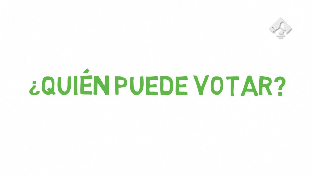 quien puede votar en las elecciones generales
