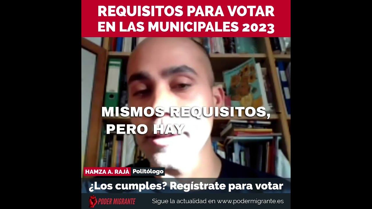 requisitos para votar en elecciones municipales