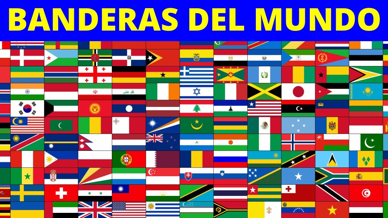 todas las banderas del mundo y sus nombres