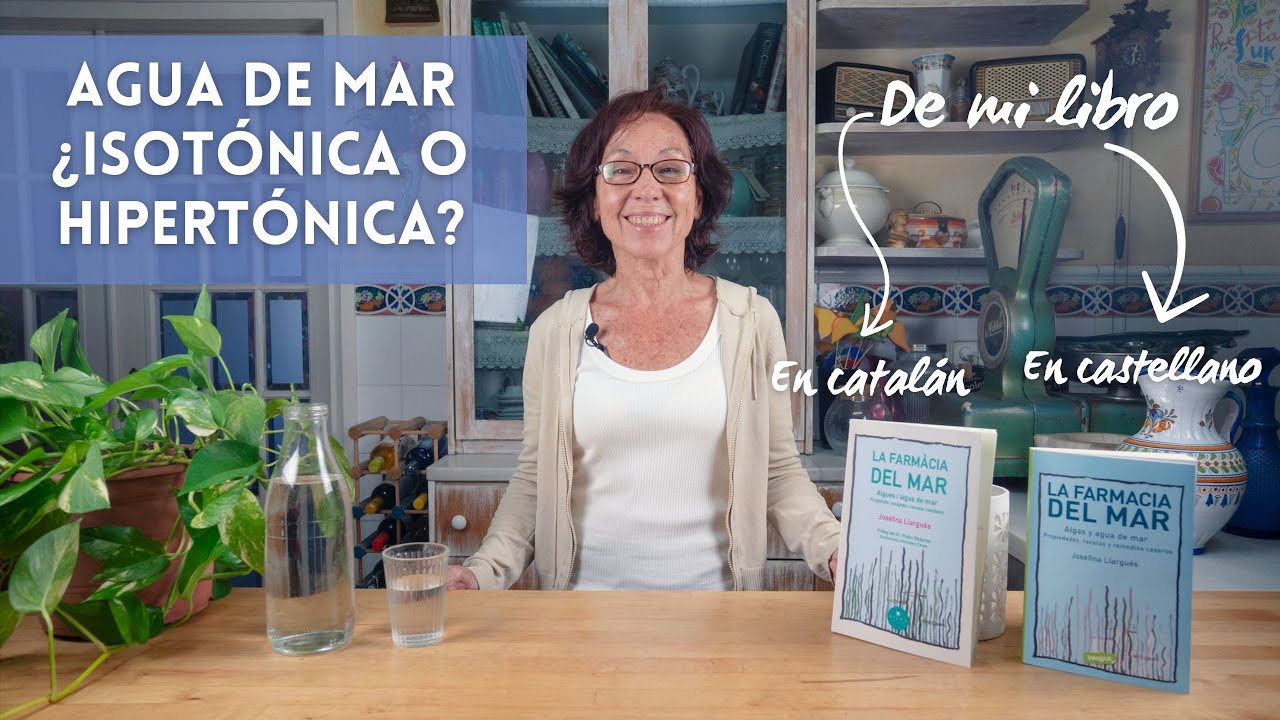 agua de mar hipertónica para beber