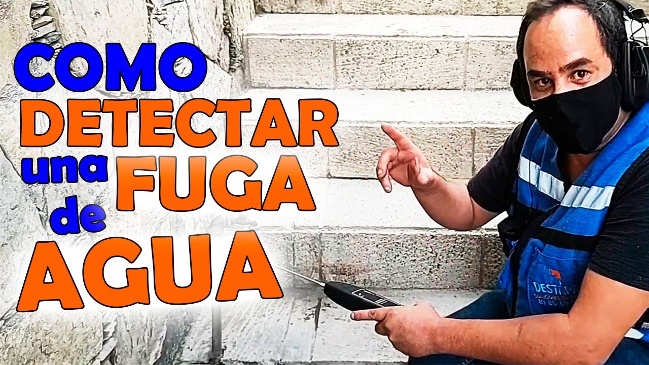 como detectar fuga de agua en casa