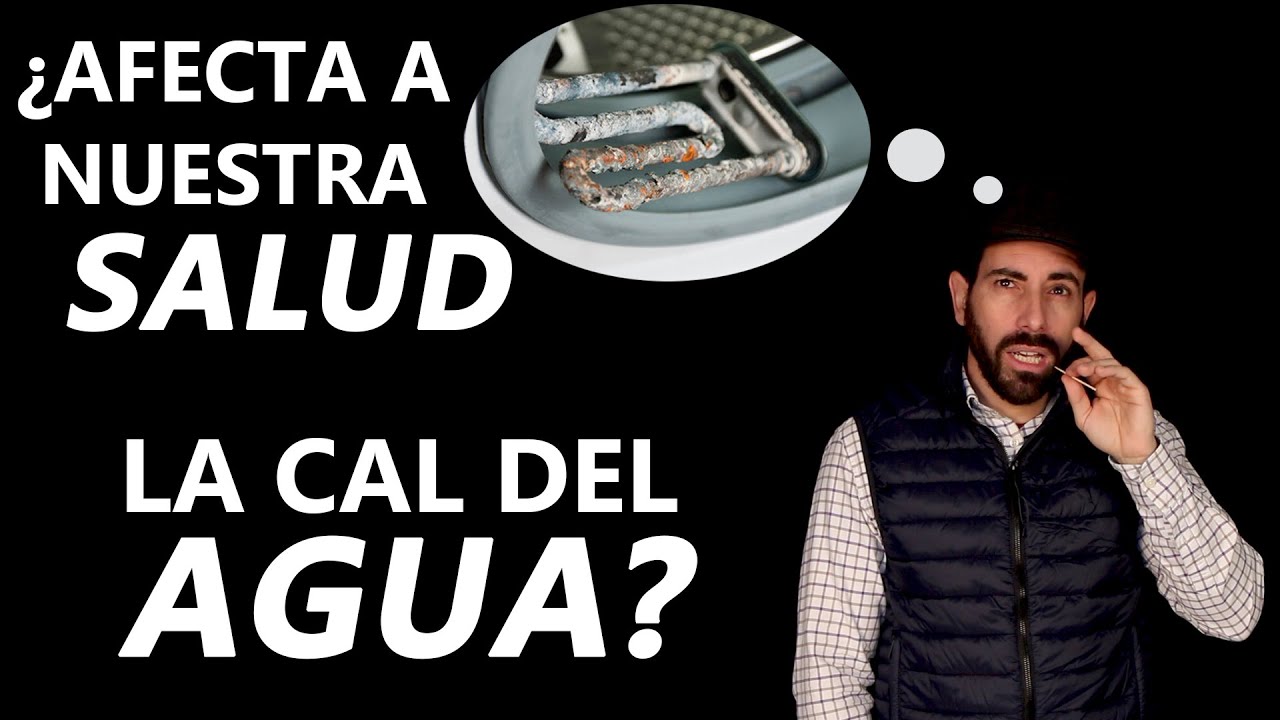 como quitar la cal del agua para beber