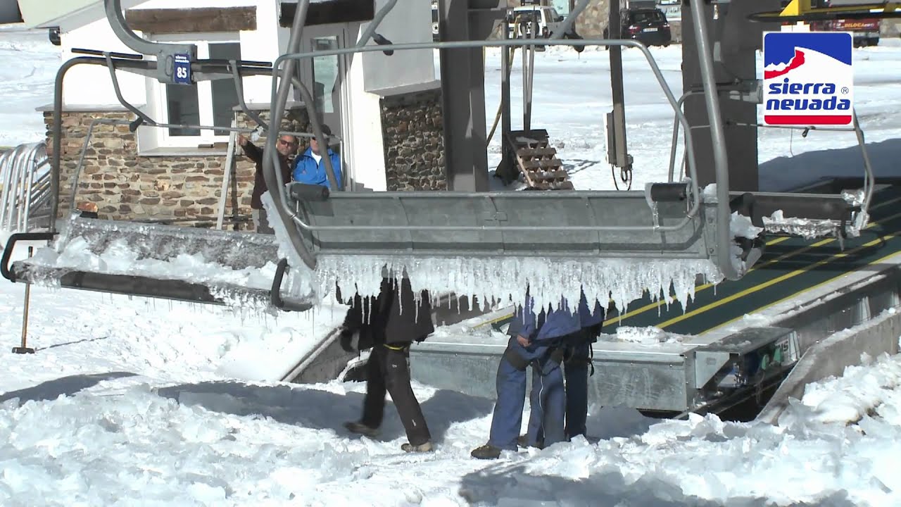 cuando hay mas nieve en sierra nevada