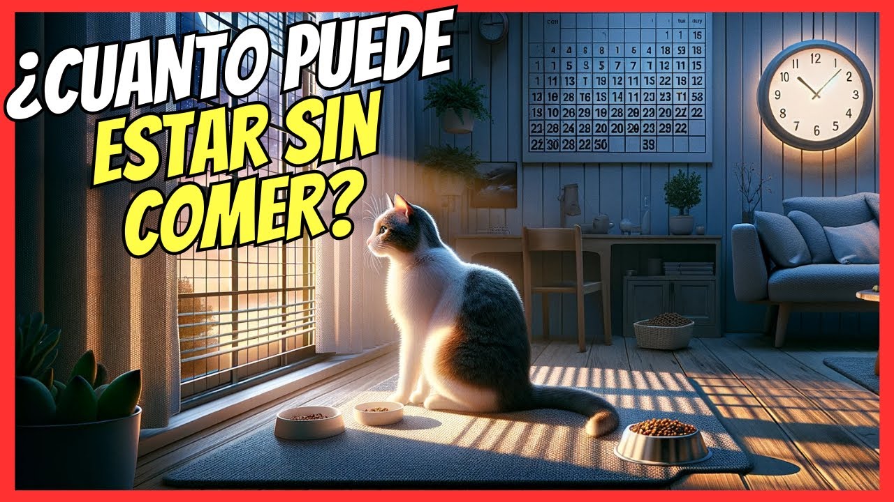 cuanto aguanta un gato sin comer ni beber