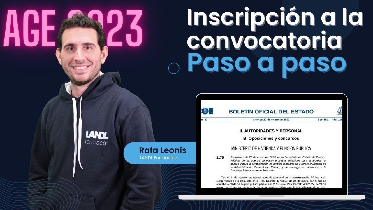 datos a consignar segun las bases de la convocatoria