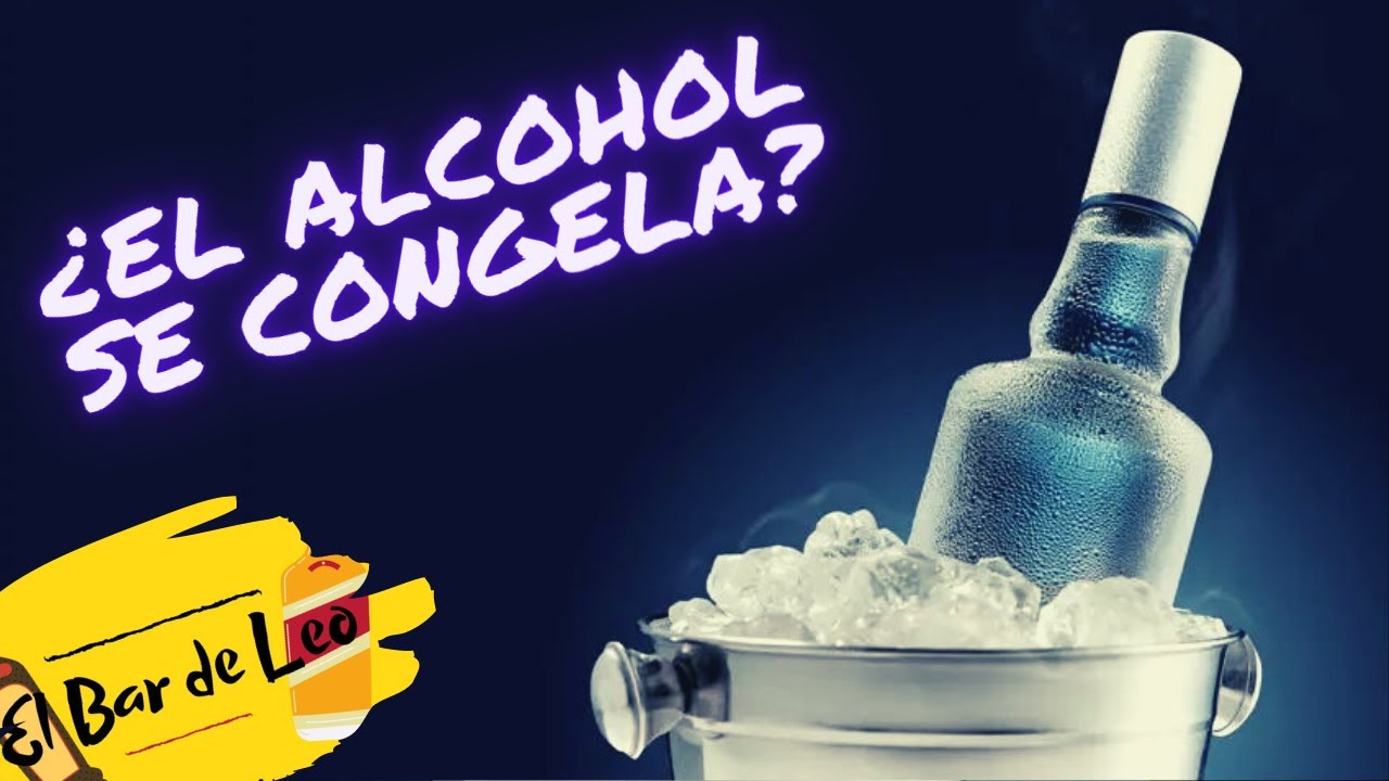 el alcohol no se congela