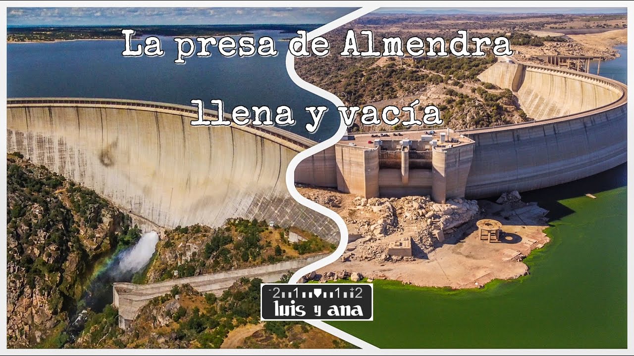 embalse de almendra zona de baño