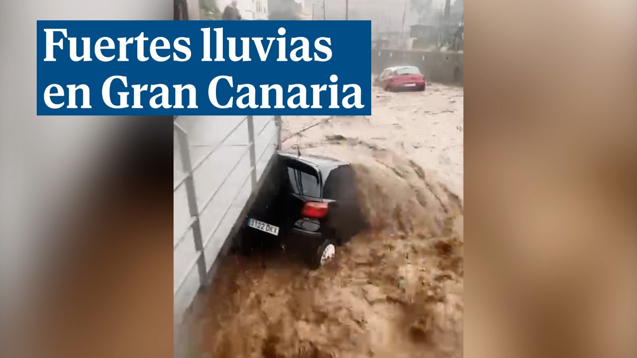inundaciones en las palmas de gran canaria