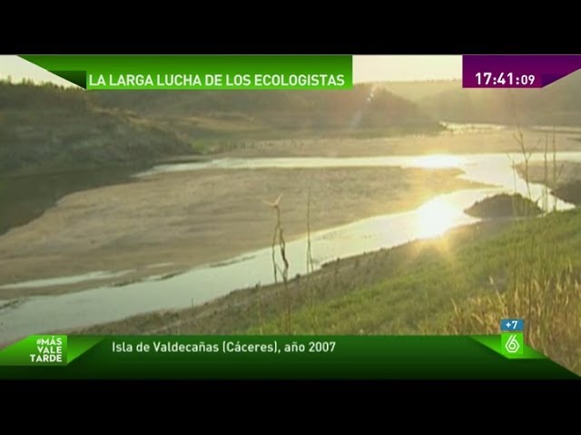 isla de valdecañas antes y después