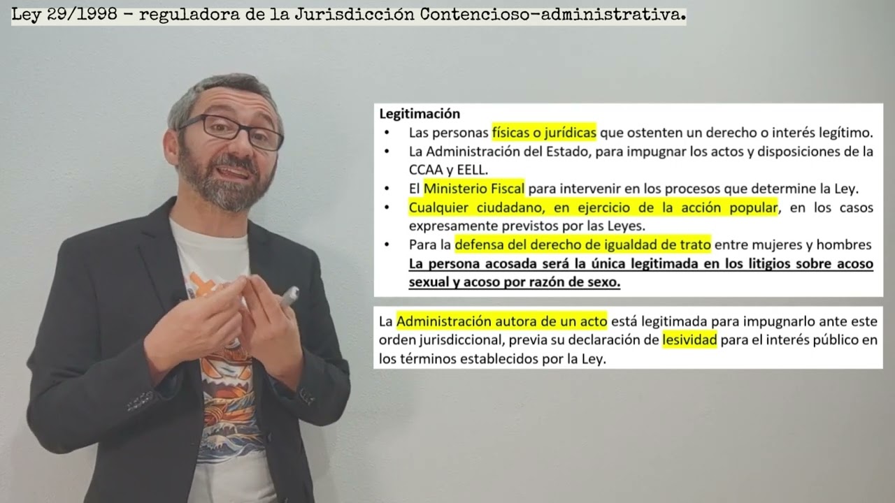 ley reguladora de la jurisdicción contencioso administrativa