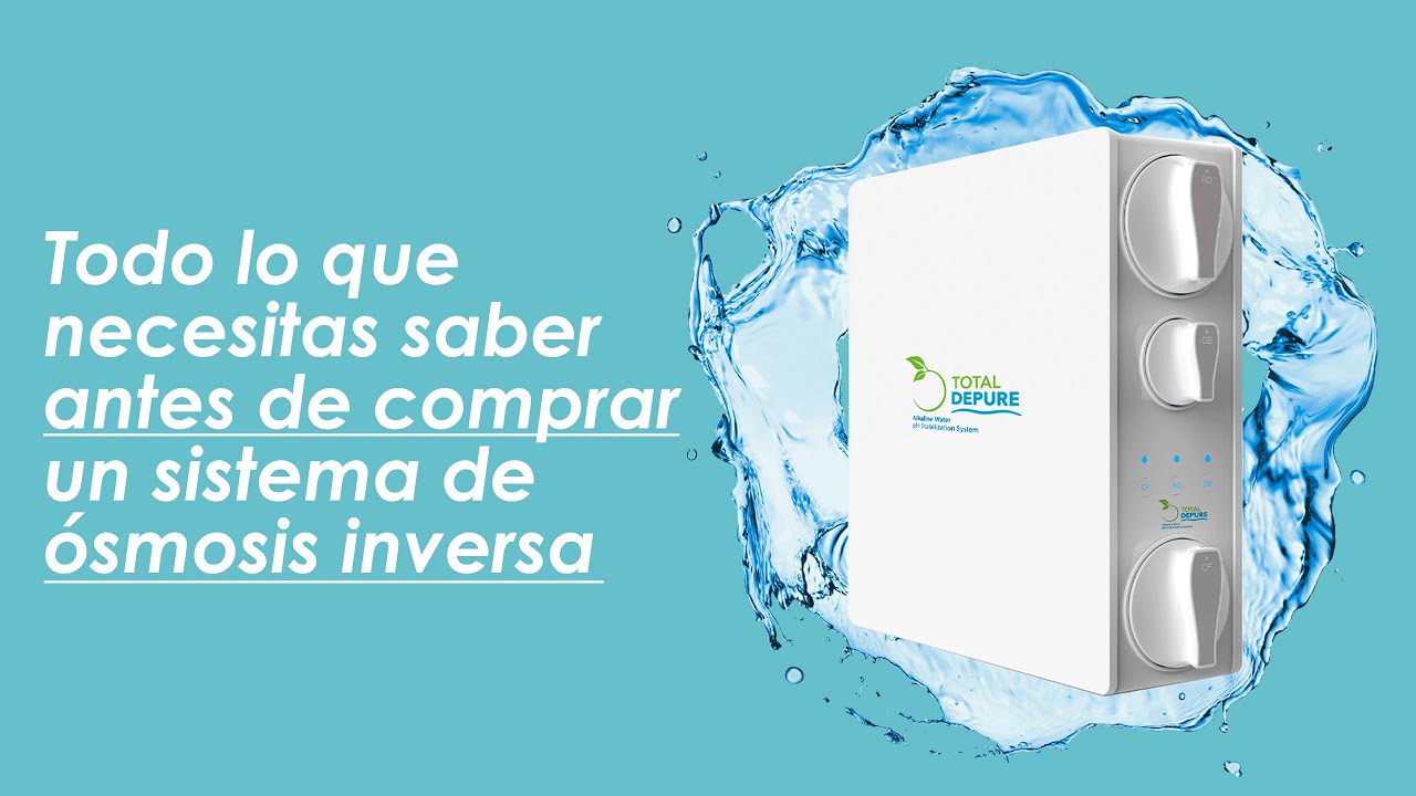 mejor equipo de osmosis inversa según la ocu
