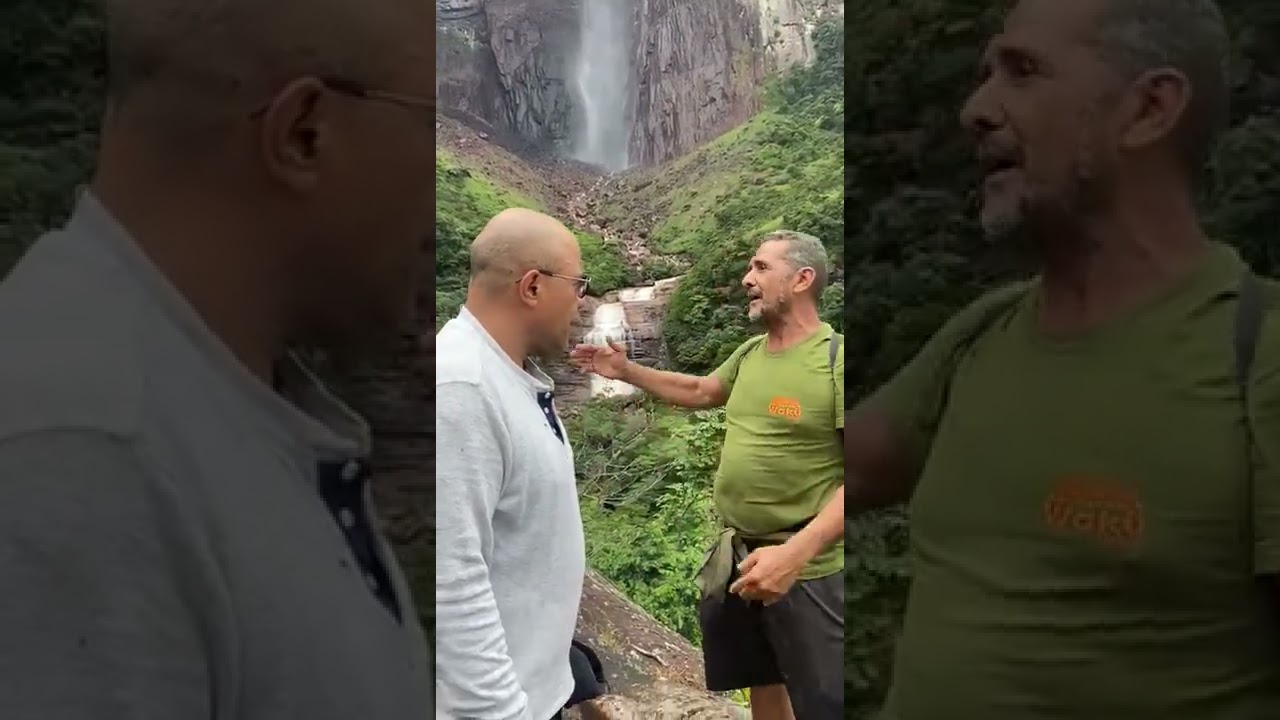 nombre indigena del salto angel