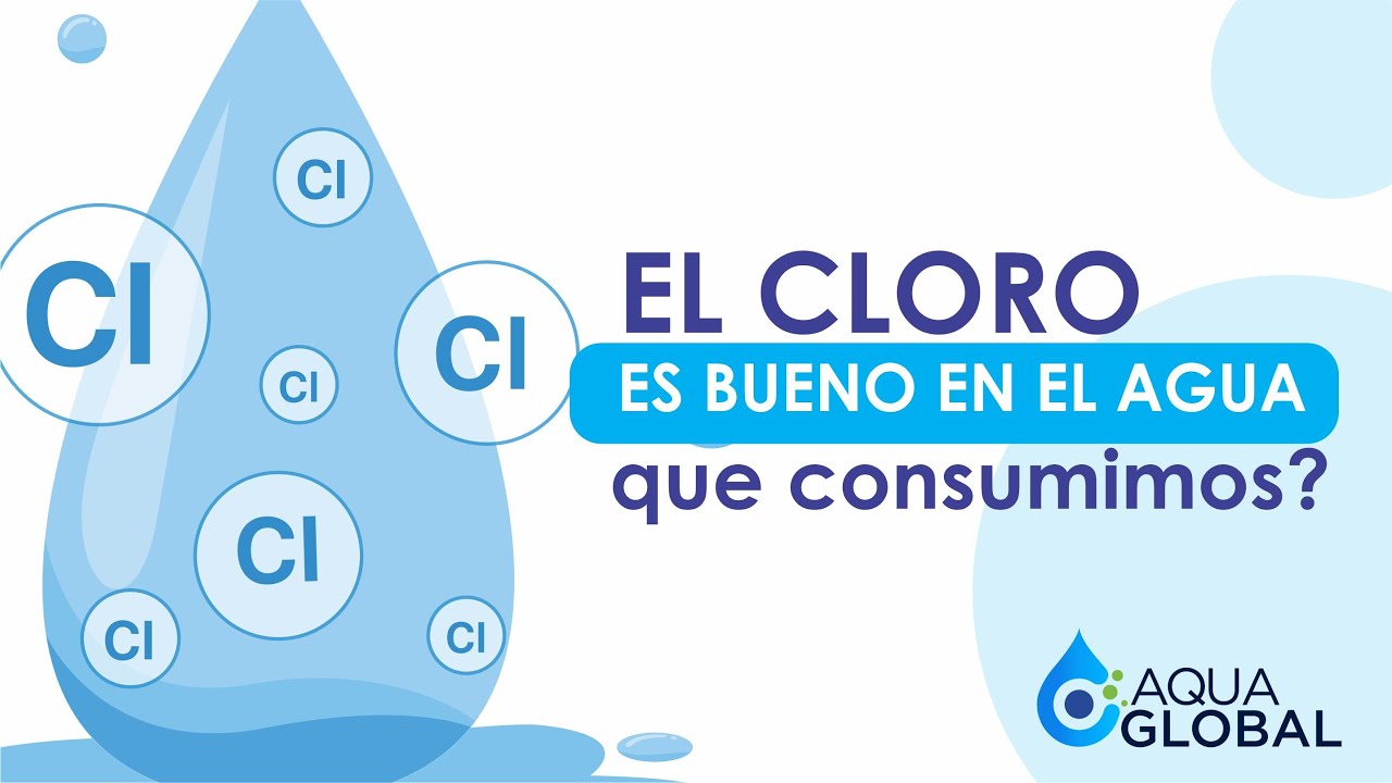 cloro en el agua potable