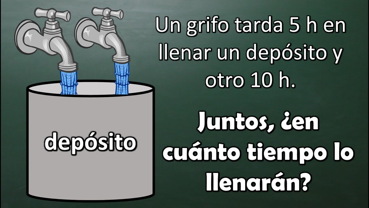 cuanto tarda en llenarse un tanque de agua
