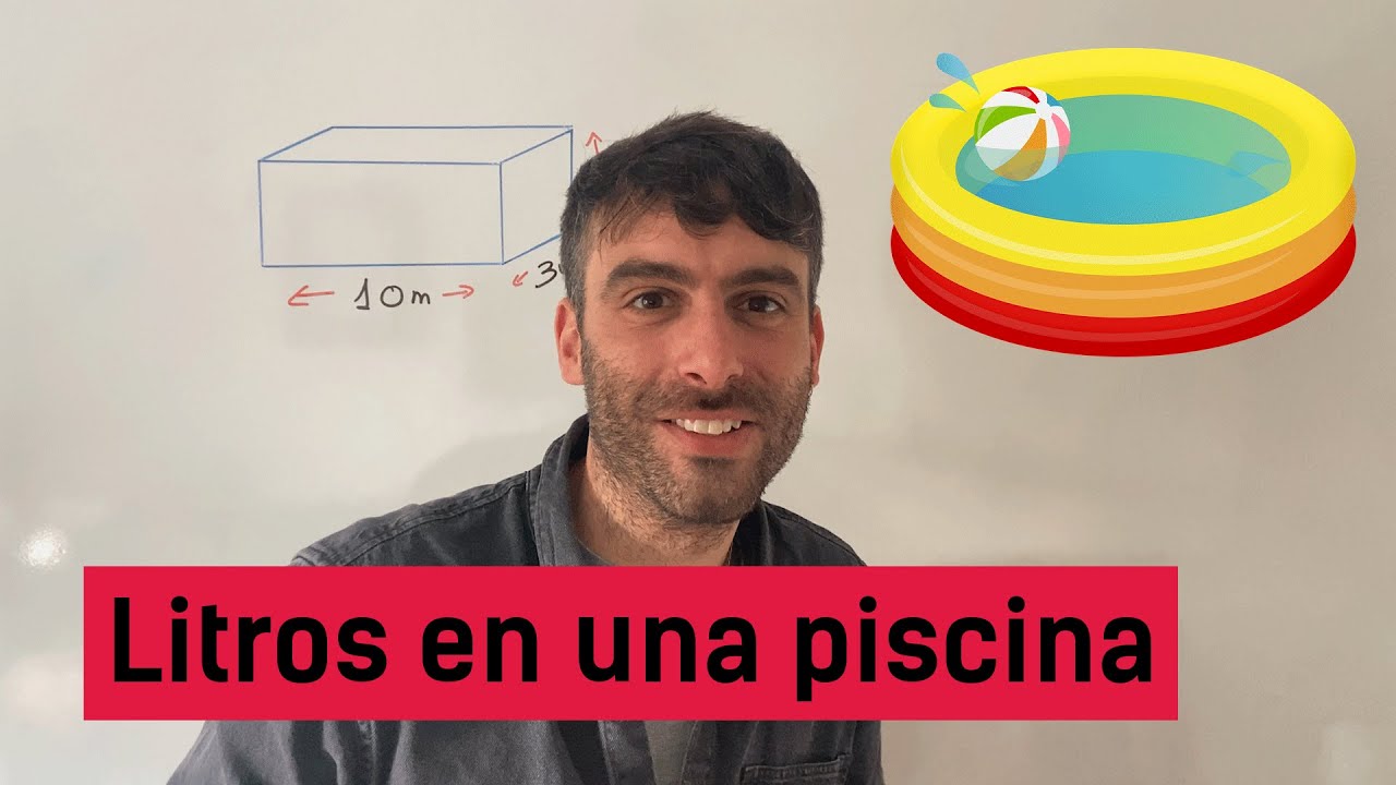 cuantos litros tiene mi piscina