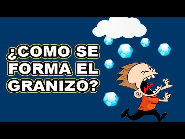 diferencia entre granizo y nieve