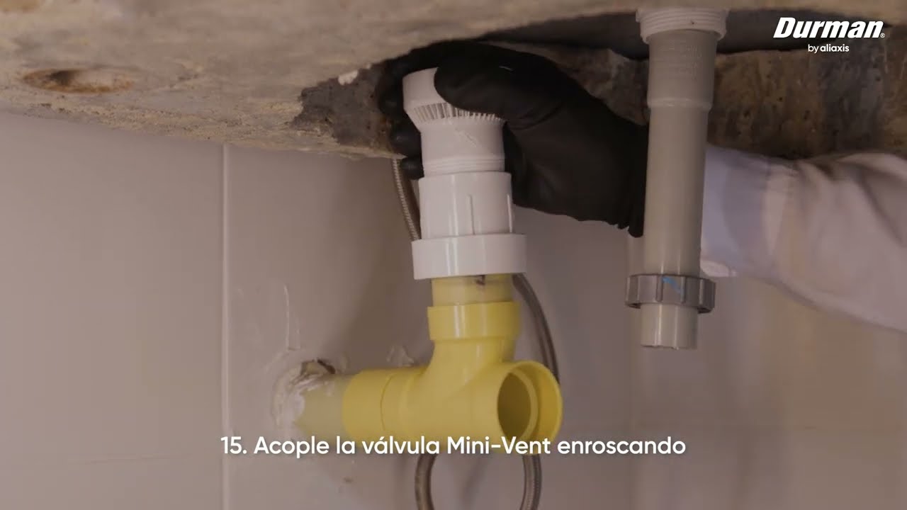 donde instalar válvula de aireación