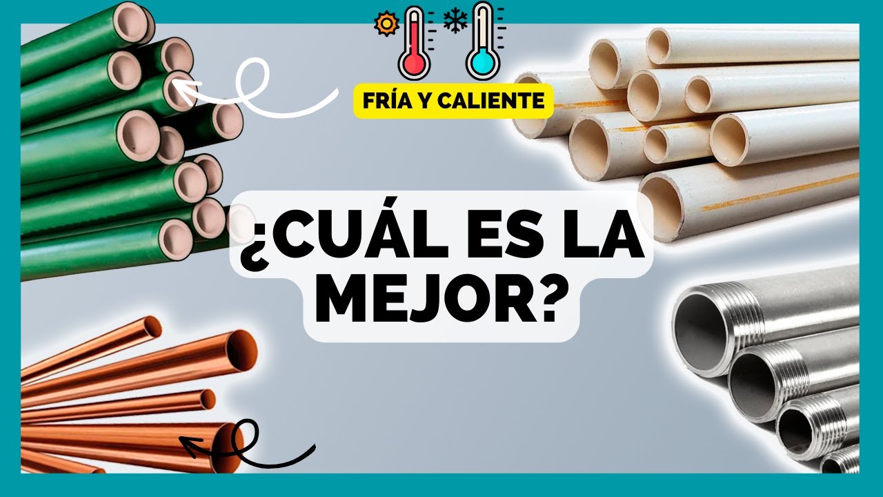 tubos de plastico para agua