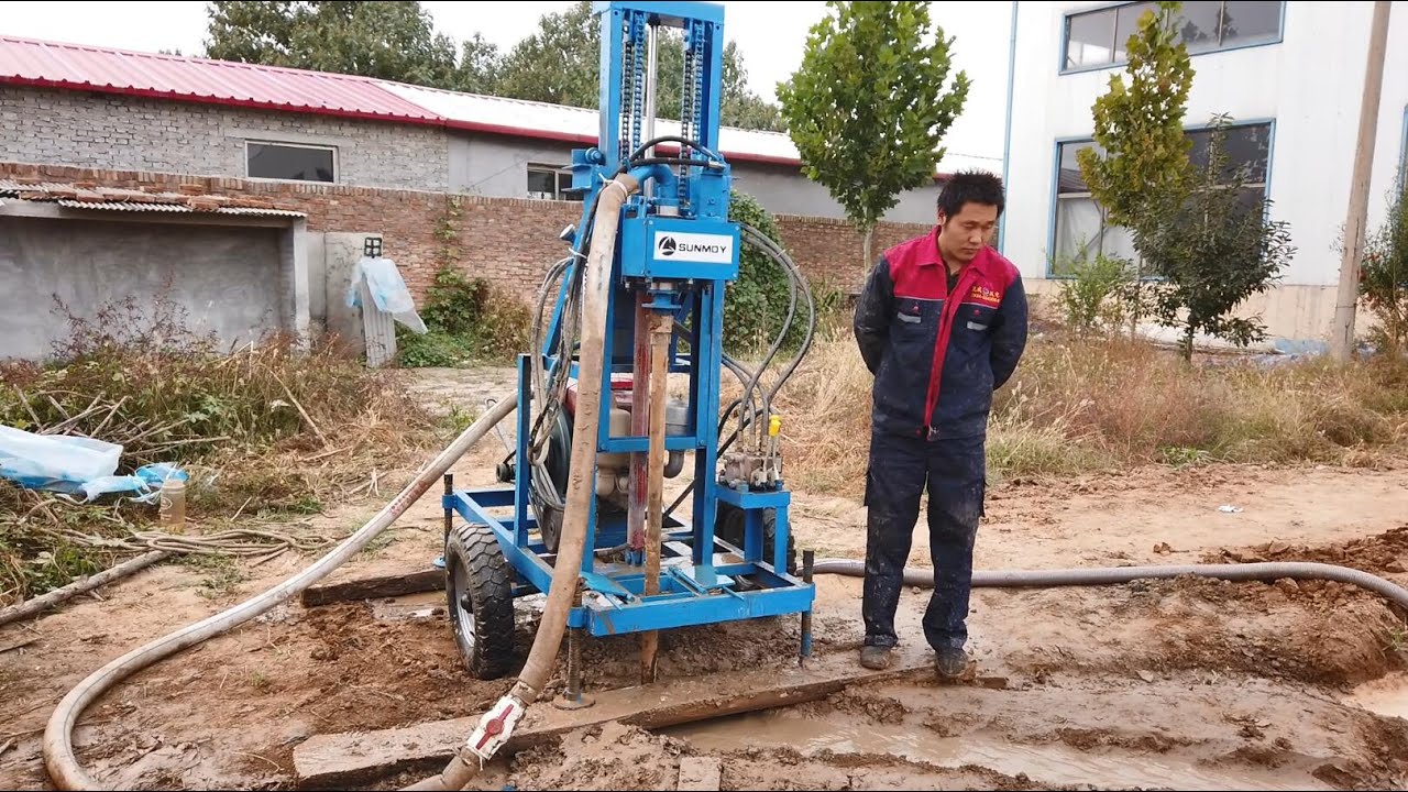 barrena para pozo de agua