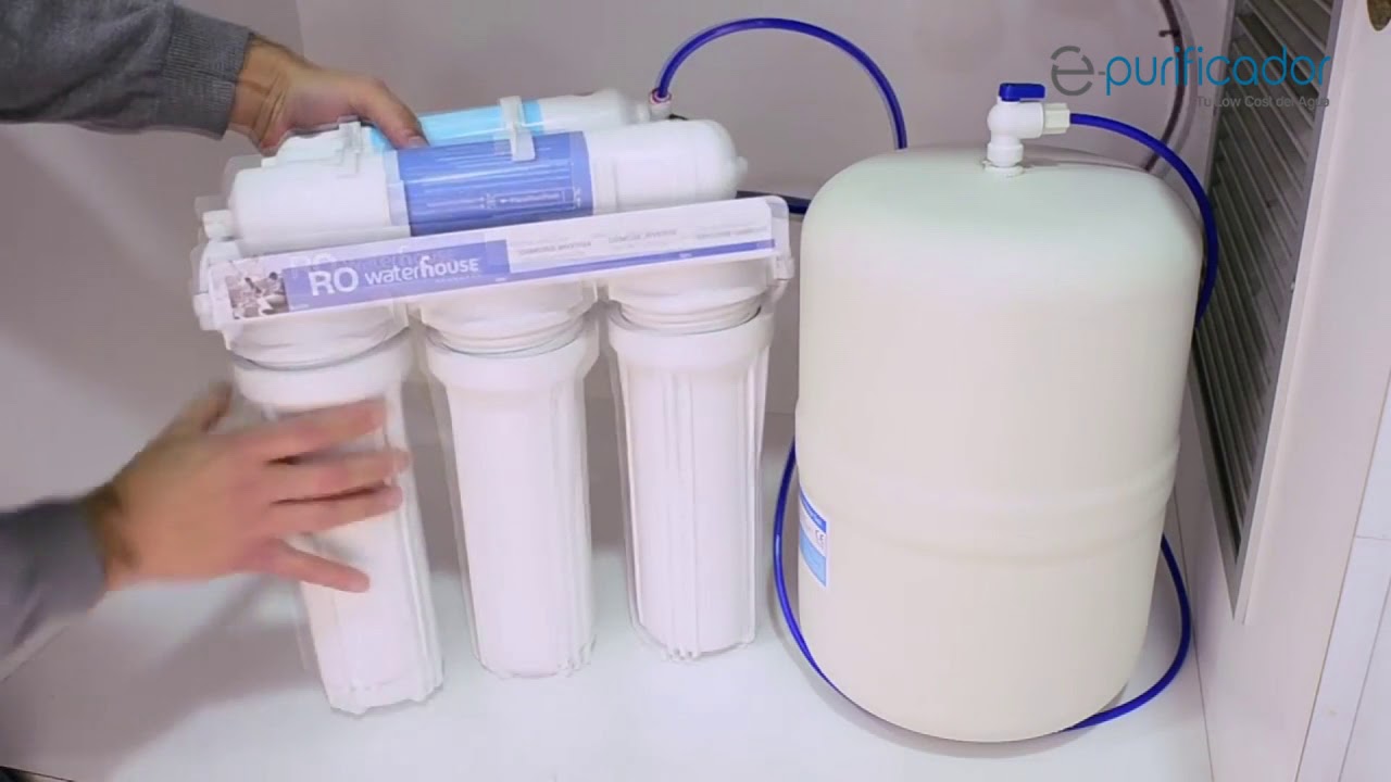 como cambiar filtros de osmosis