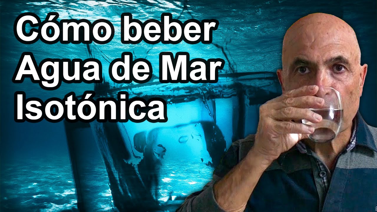 como preparar agua de mar en casa