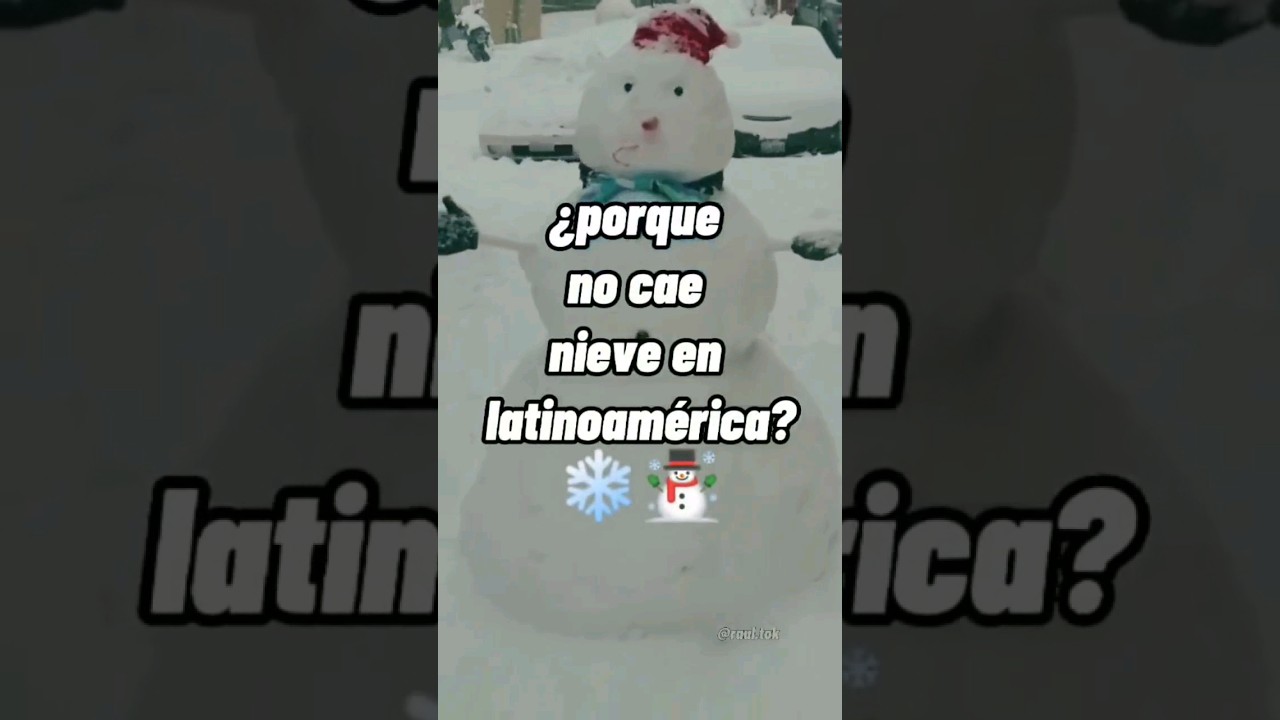 como saber donde hay nieve