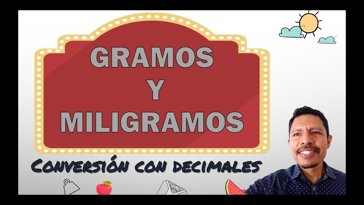 cuantos mg son un g