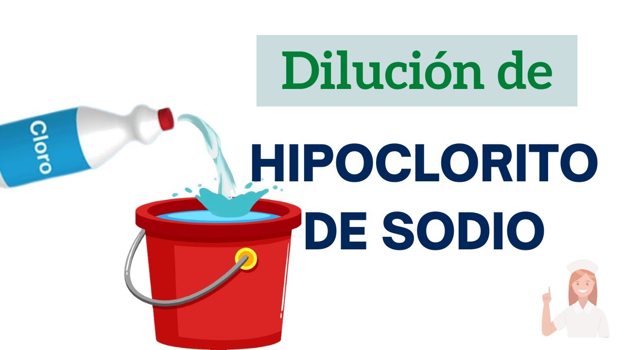 dosis hipoclorito de sodio agua potable