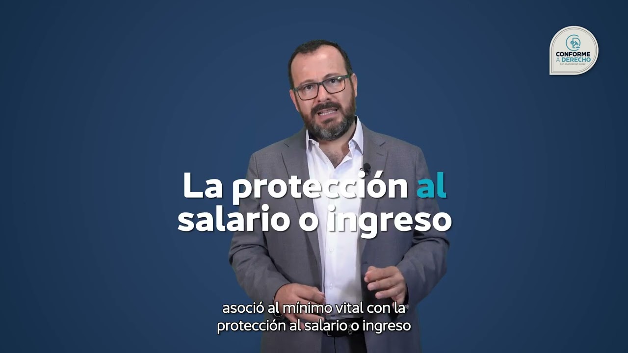 el minimo vital es un derecho fundamental