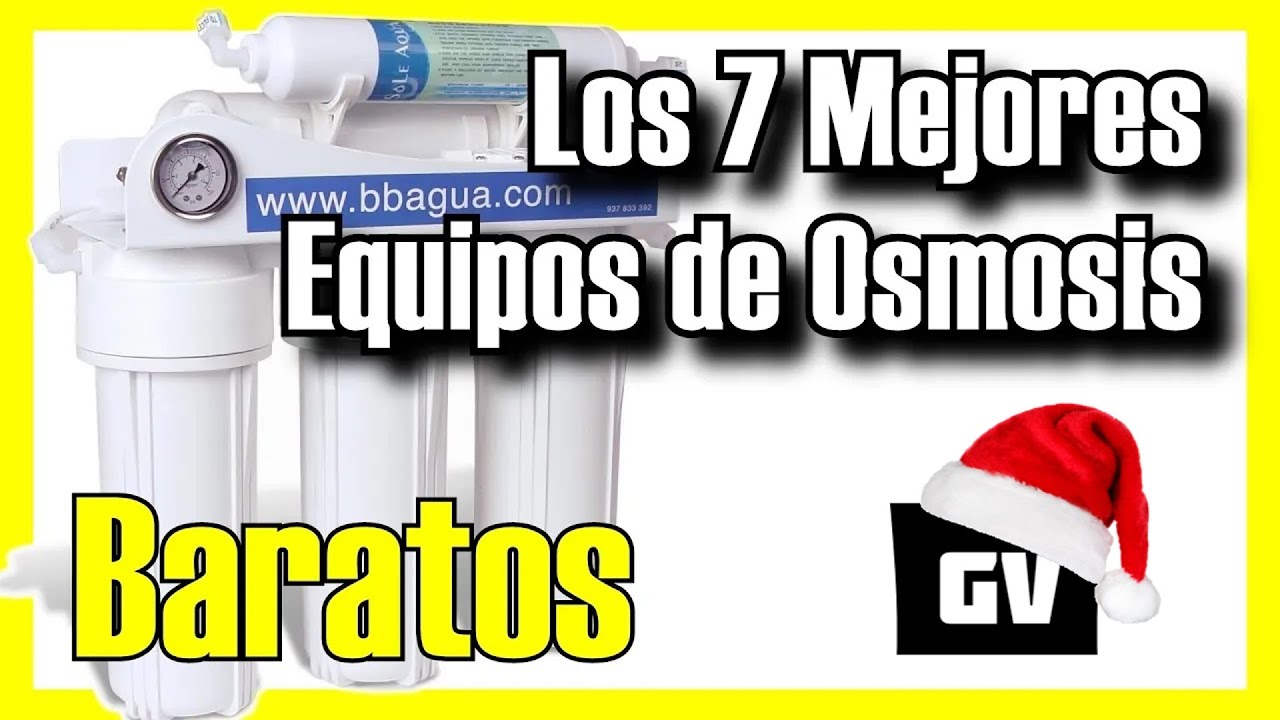 equipos de osmosis inversa para el hogar