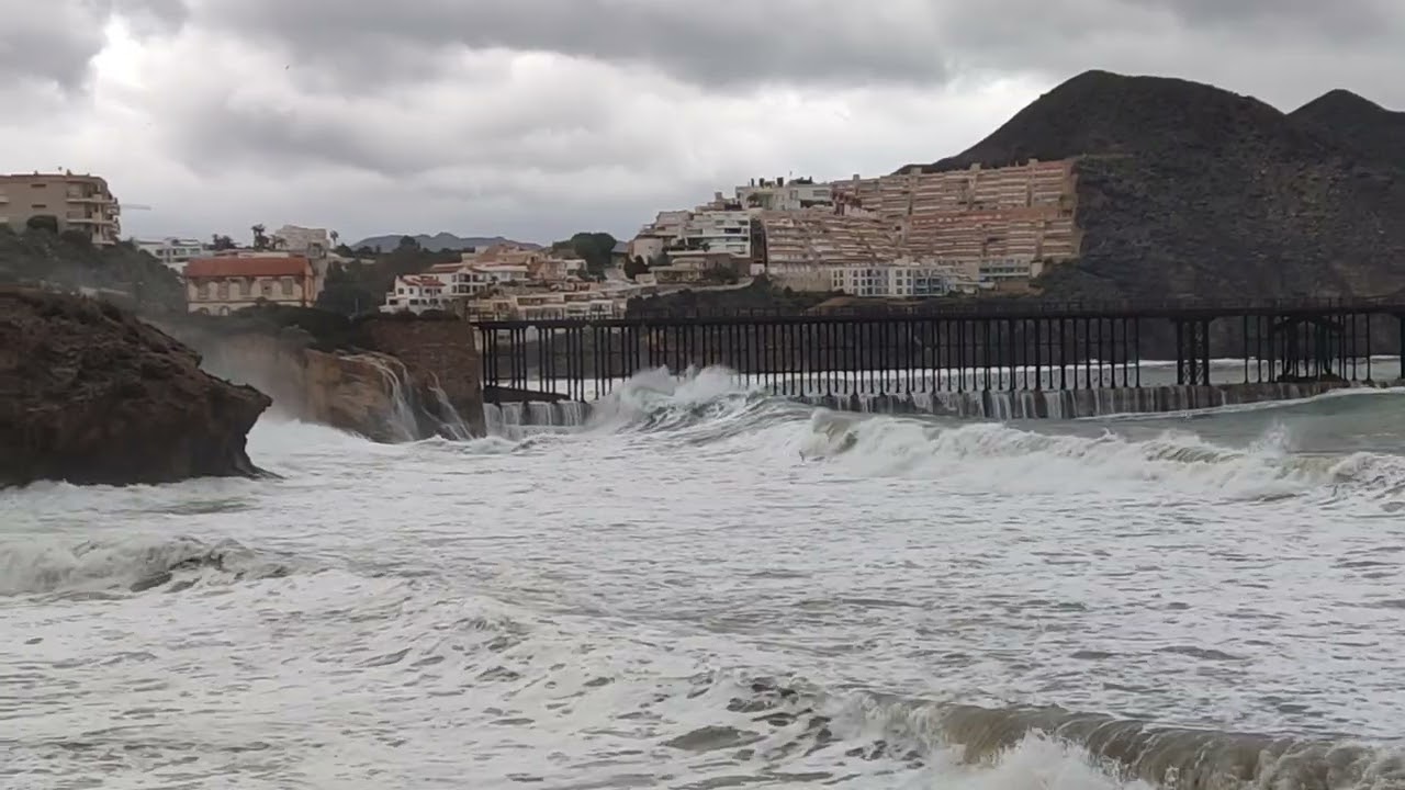 estado del mar en aguilas