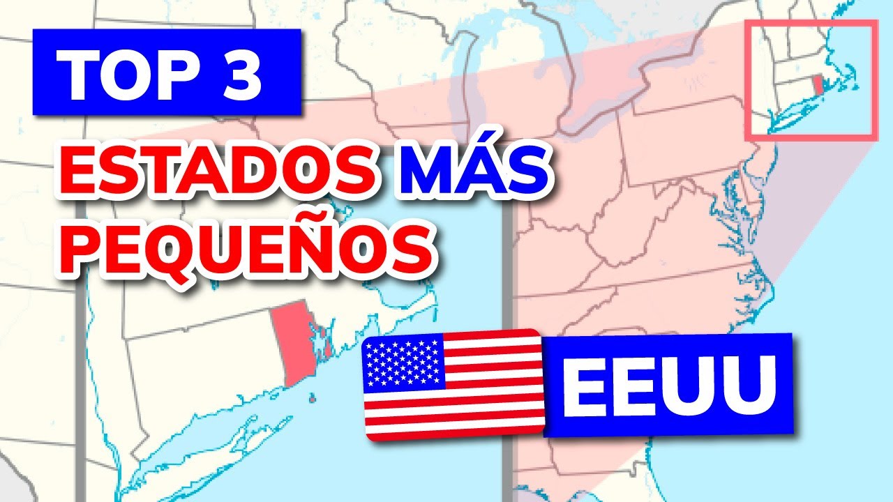 estado mas pequeño de eeuu