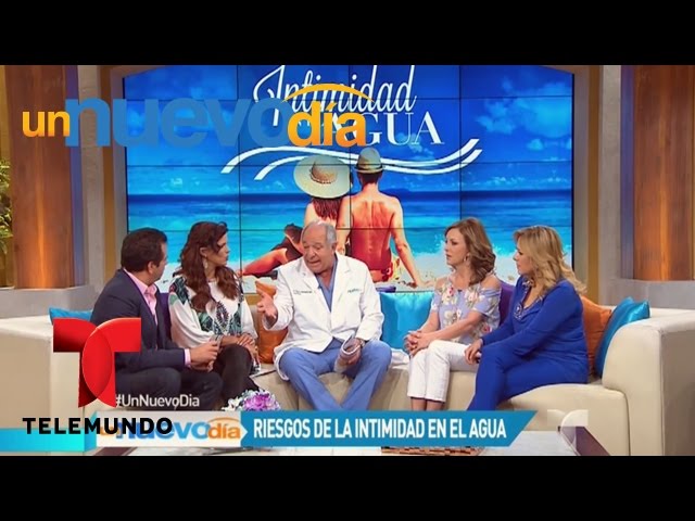 hacen el amor en el agua