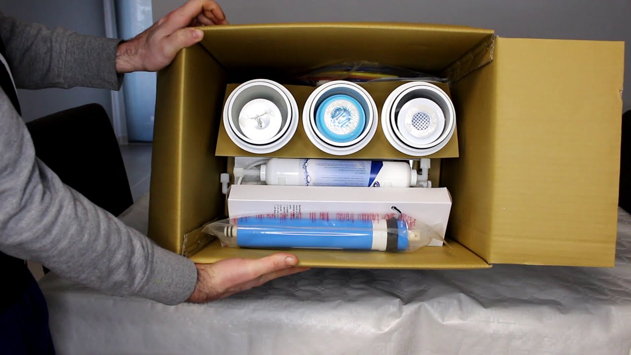 instalacion equipo de osmosis inversa simple