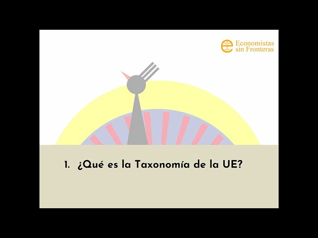 qué es la taxonomía de la ue