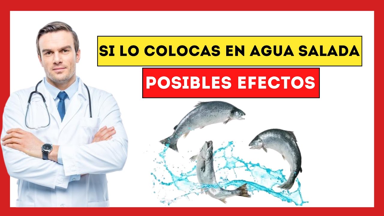 que ocurriria si introducimos un pez marino en agua dulce