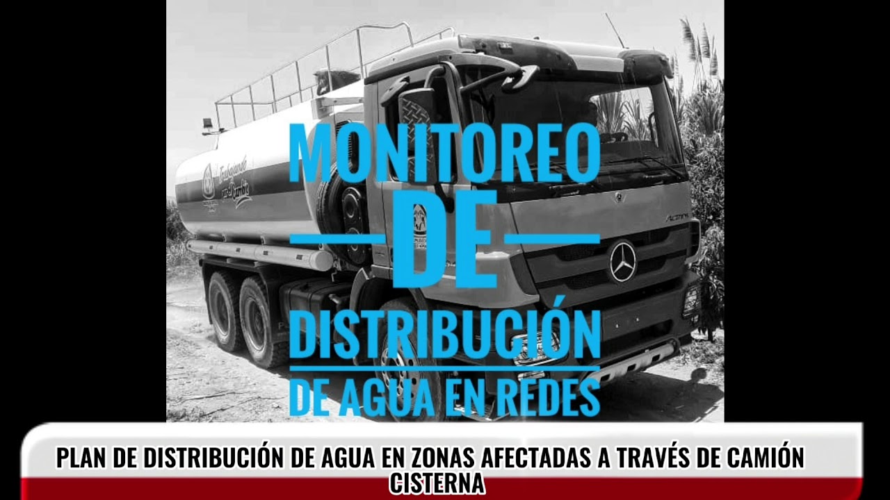 suministro de agua camion cisterna