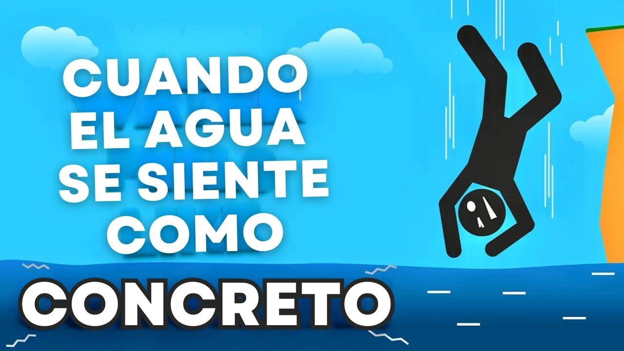 a que altura el agua es como cemento