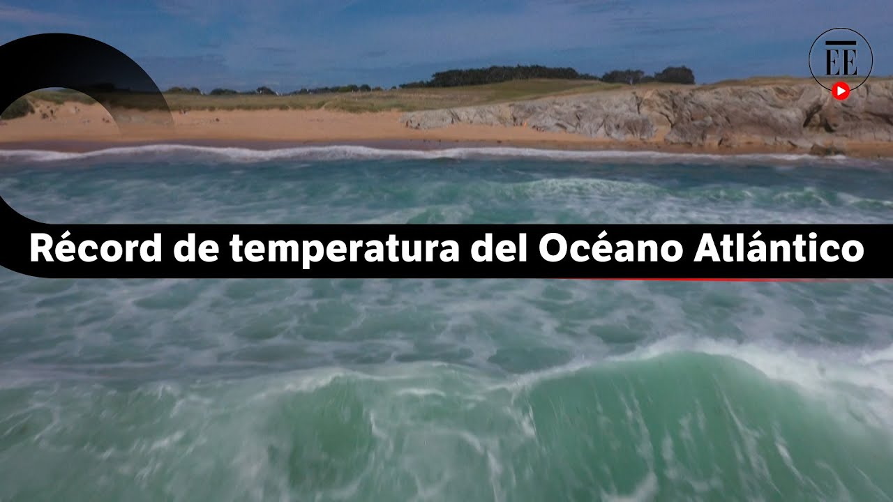 a que temperatura esta el atlantico