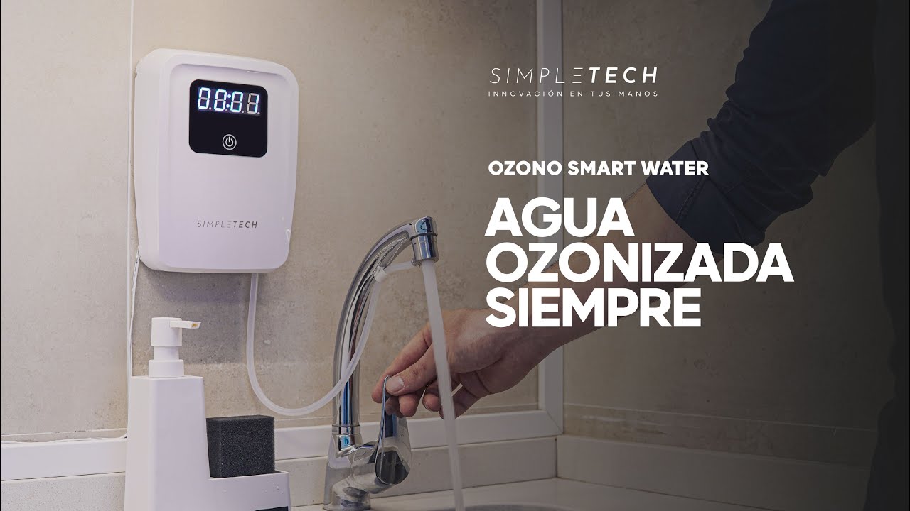 agua con ozono para beber