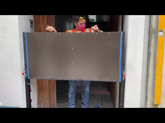 barreras para detener el agua