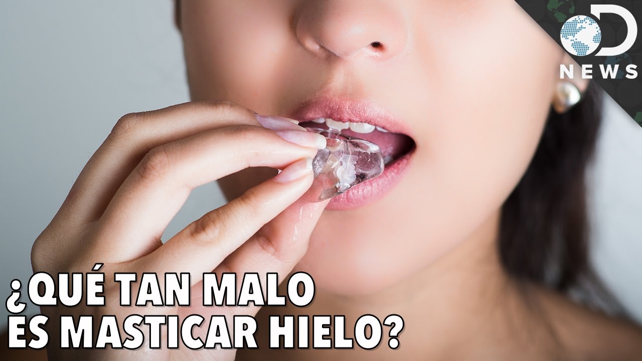 comer hielo es malo para el estómago