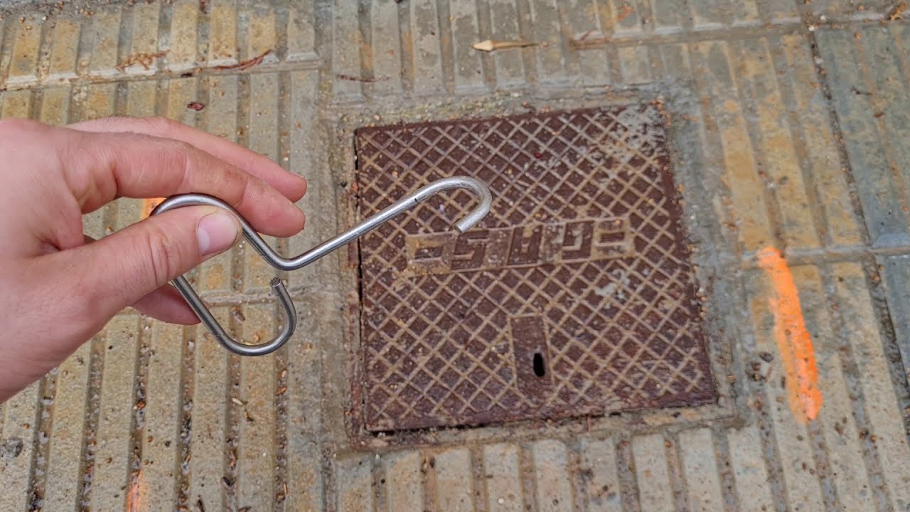 como abrir tapa de registro de agua