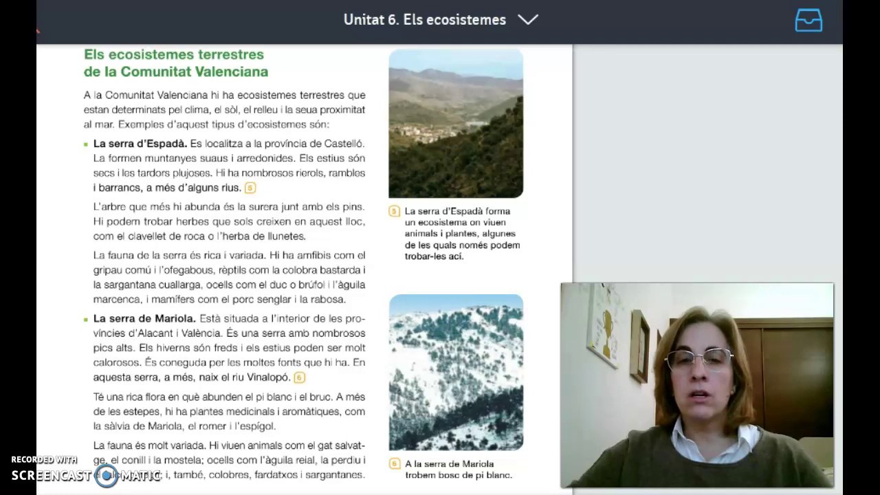 ecosistemas de la comunidad valenciana