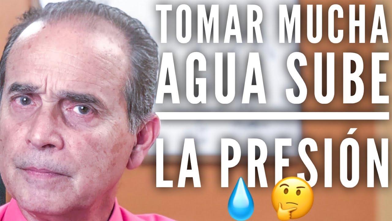 el agua sube la tensión